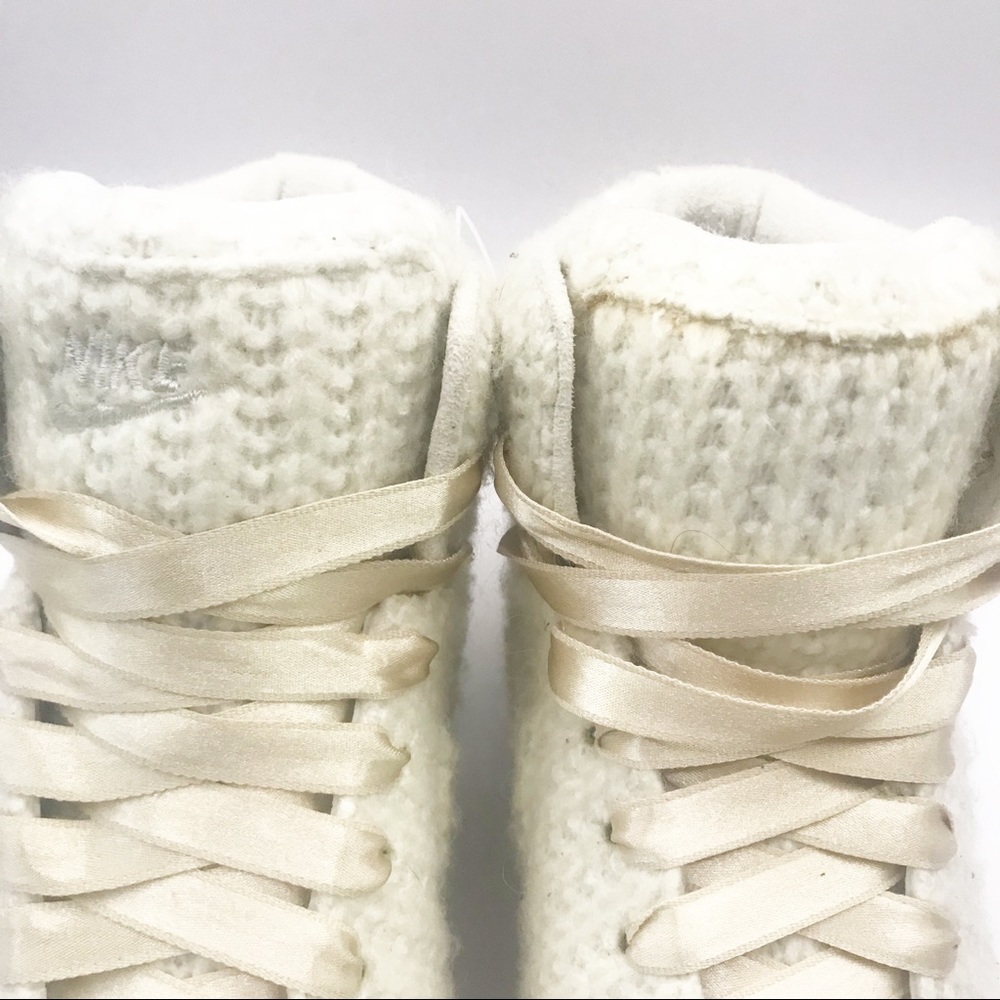 Nike Air Royalty VT TZ Knitted | Tweed Women's Sz. 7 | Off Wht Nike Air NEW Swan - Picture 8 of 12